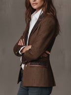 Ines | Blazer a Spina di Pesce