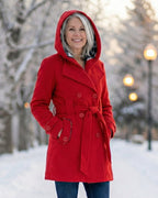 Zelinda | Cappotto in Lana a Quadri