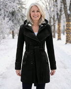 Zelinda | Cappotto in Lana a Quadri
