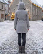 Zelinda | Cappotto in Lana a Quadri