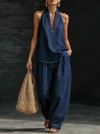 Aurora | Conjunto Fluido con Escote