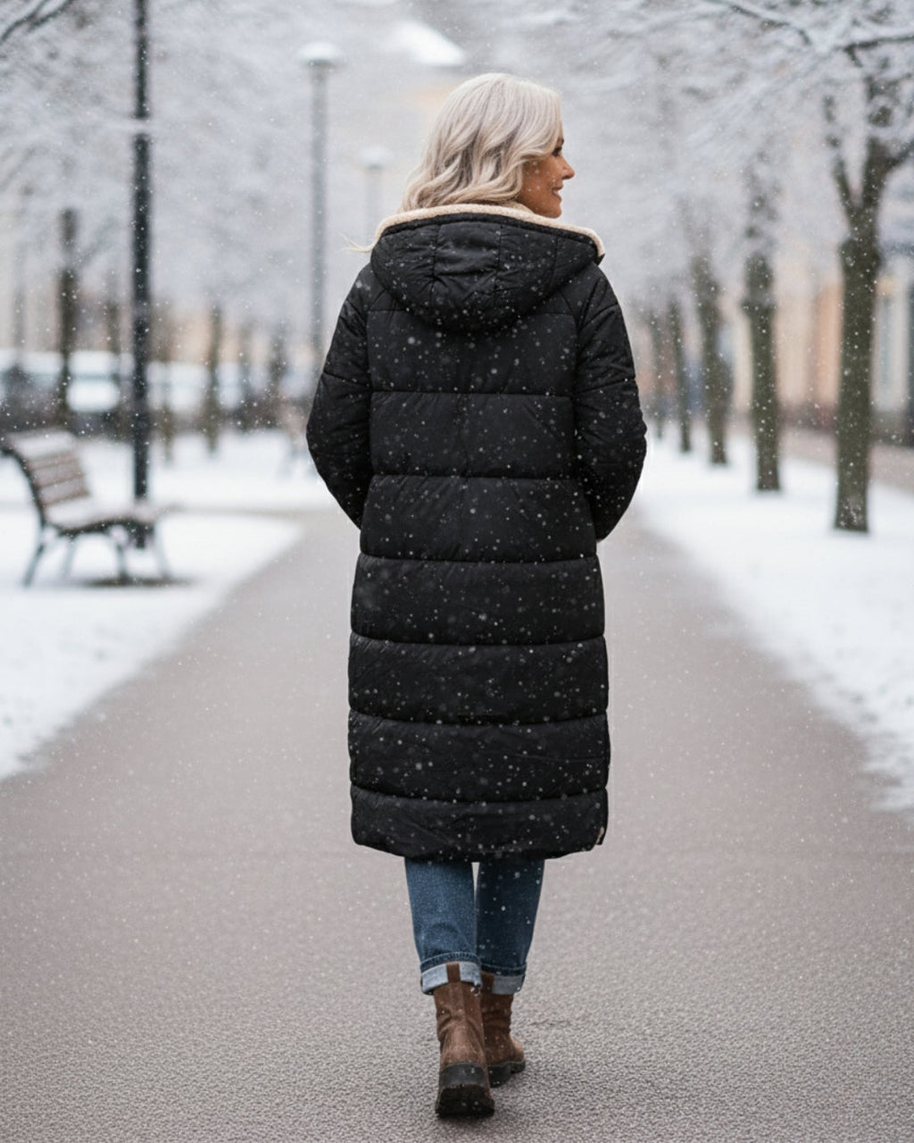 Ester | Cappotto Invernale in Sherpa