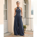 Beatrice | Jumpsuit con Escote Cruzado