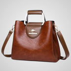 Ana | Borsa Donna Bicolore in Vera Pelle