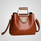 Ana | Borsa Donna Bicolore in Vera Pelle