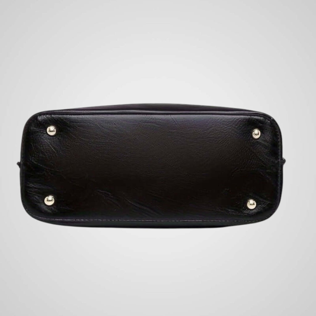 Ana | Borsa Donna Bicolore in Vera Pelle