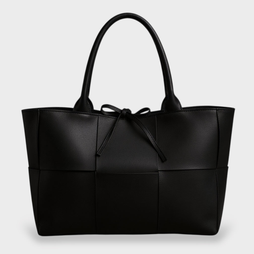 Agathi | Borsa Donna Intrecciata in Vera Pelle