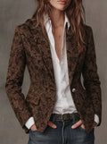 Tosca | Blazer Jacquard Paisley