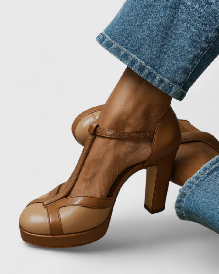 Elena | Zapatilla con Tacón Ortopédico