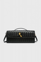 Melanie | Pochette Donna con Fiocco Dorato