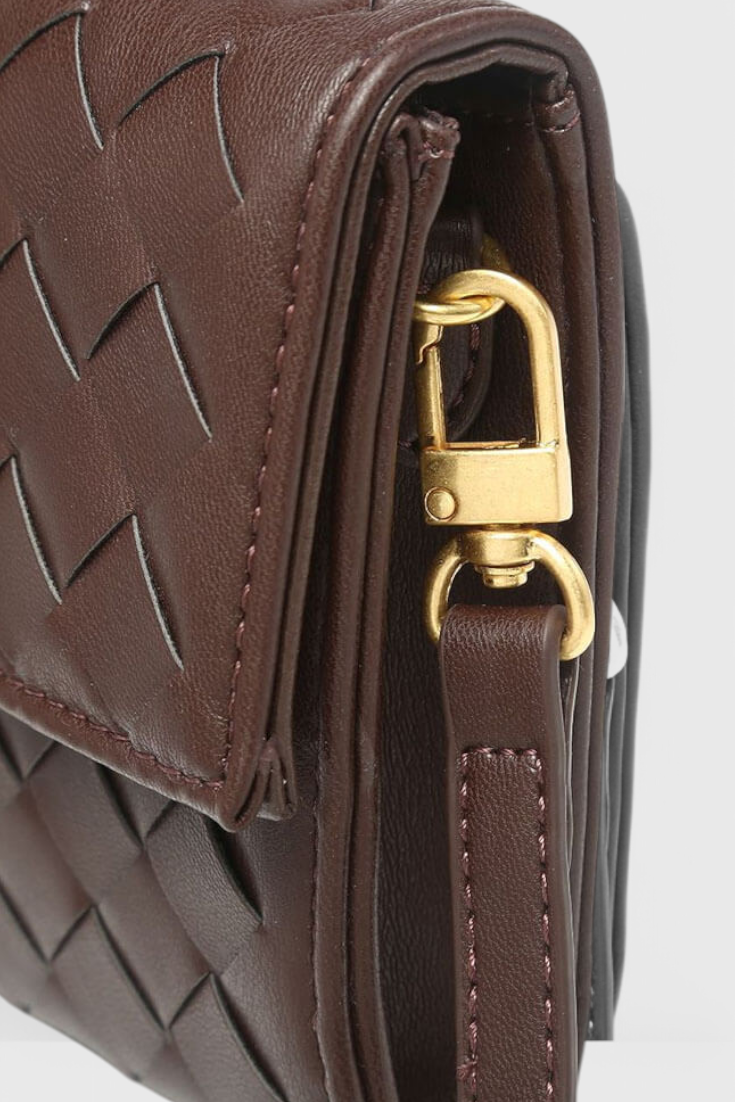 Melanie | Pochette Donna con Fiocco Dorato