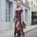 Delia | Abito Maxi Leopardo
