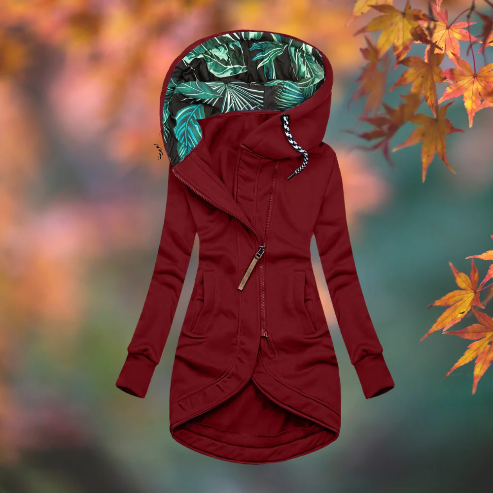 Giacca Lunga North West con Cappuccio