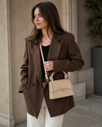 Bolsa Crossbody para Mujer con Asa Anudada
